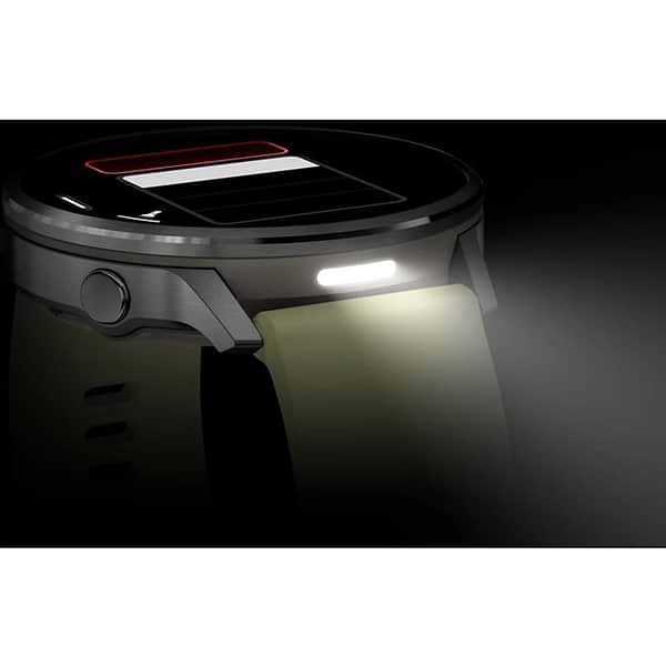 Фото - Смарт-годинник Garmin Venu 4 (45mm), Gray w/ Silver + Citron (010-03014-02)