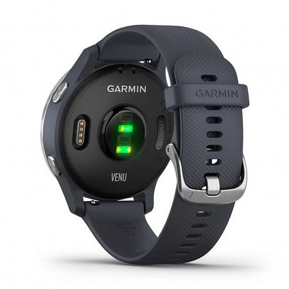 Фото - Смарт-часы Garmin VENU Blue Granite/Silver (010-02173-03)