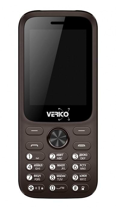 Фото - Мобільний телефон Verico Carbon M242 Brown Фото - Мобільний телефон Verico Carbon M242 Brown