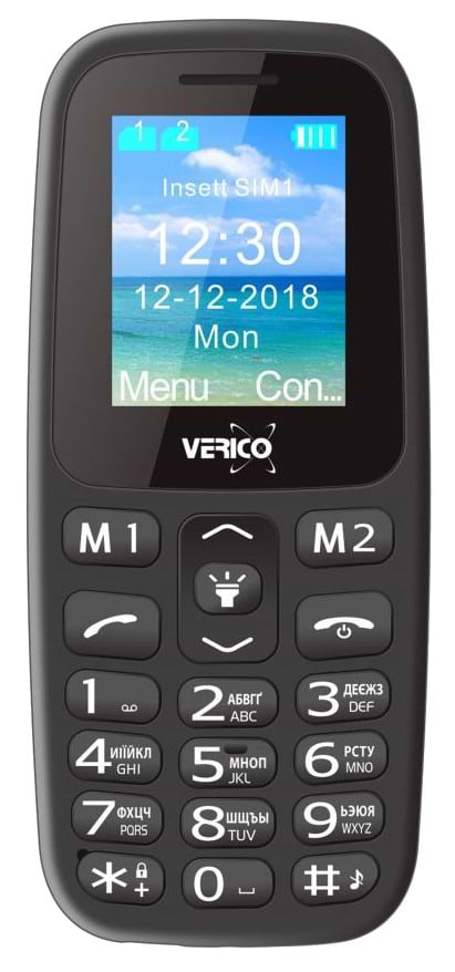 Мобильный телефон Verico Classic A183 Black - Фото 1