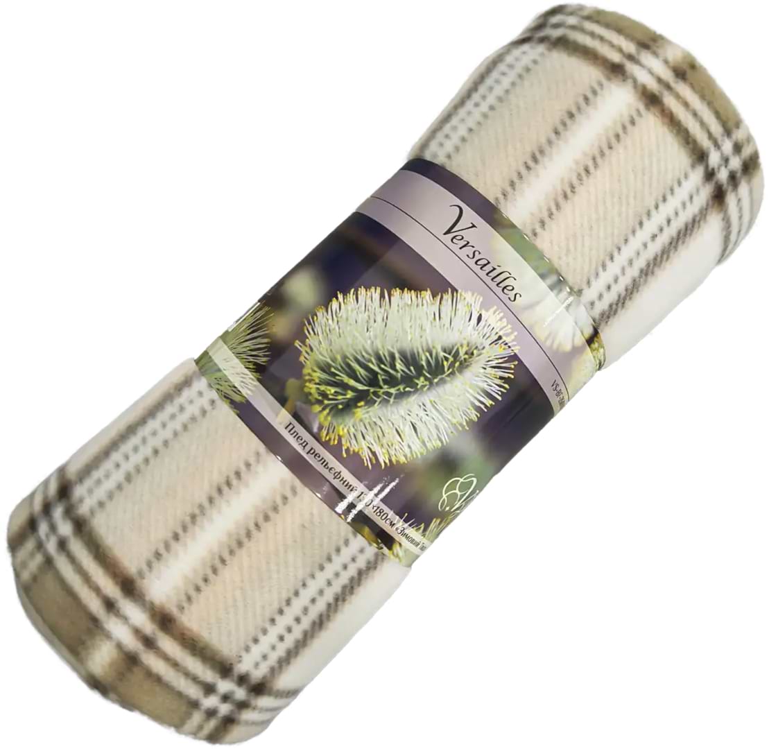 Плед односпальный Versailles 130x180 см Зимний Твид (VS-BF-2600BS)