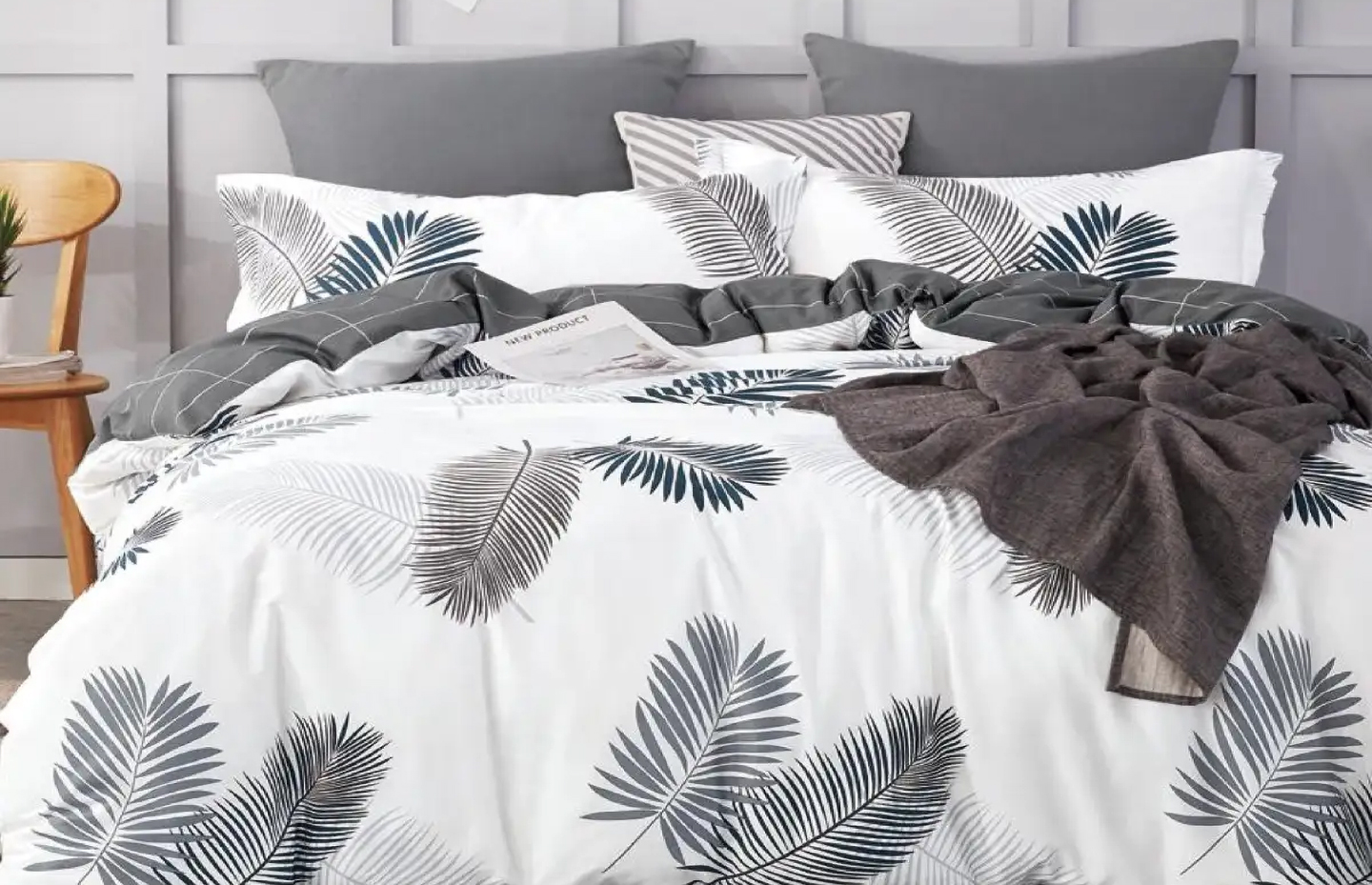 Комплект постільної білизни Versailles Папороть Ночі Сатин (VS-BS2.5-115)