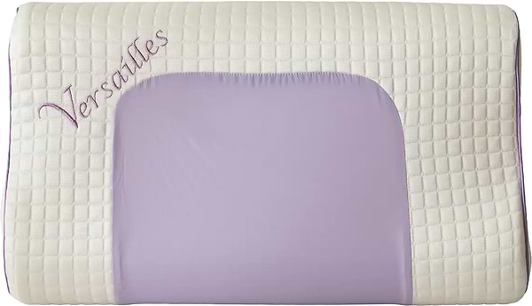 Фото - Подушка стандартная Versailles 60x40х12/9 см AROMA CONTOUR Lavender (VS-P-6045)