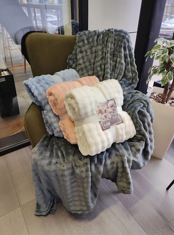 Фото - Плед євро Versailles 200х220 см Атлантида (VS-PR-4400A)