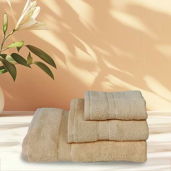 Фото - Рушник для обличчя Versailles 50х90 см Айворі (VS-T11-5090)