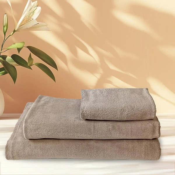 Фото - Полотенце банное Versailles 70х140 см микрофибра Айвори (VS-T31-7014)