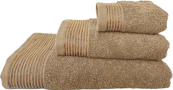 Фото - Полотенце банное Versailles Афина 70х140 см 100% хлопок песочный (VS-T44-7014)