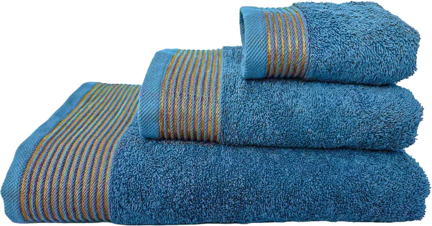 Рушник для обличчя Versailles Афіна 50х90 см блакитний (VS-T45-5090)