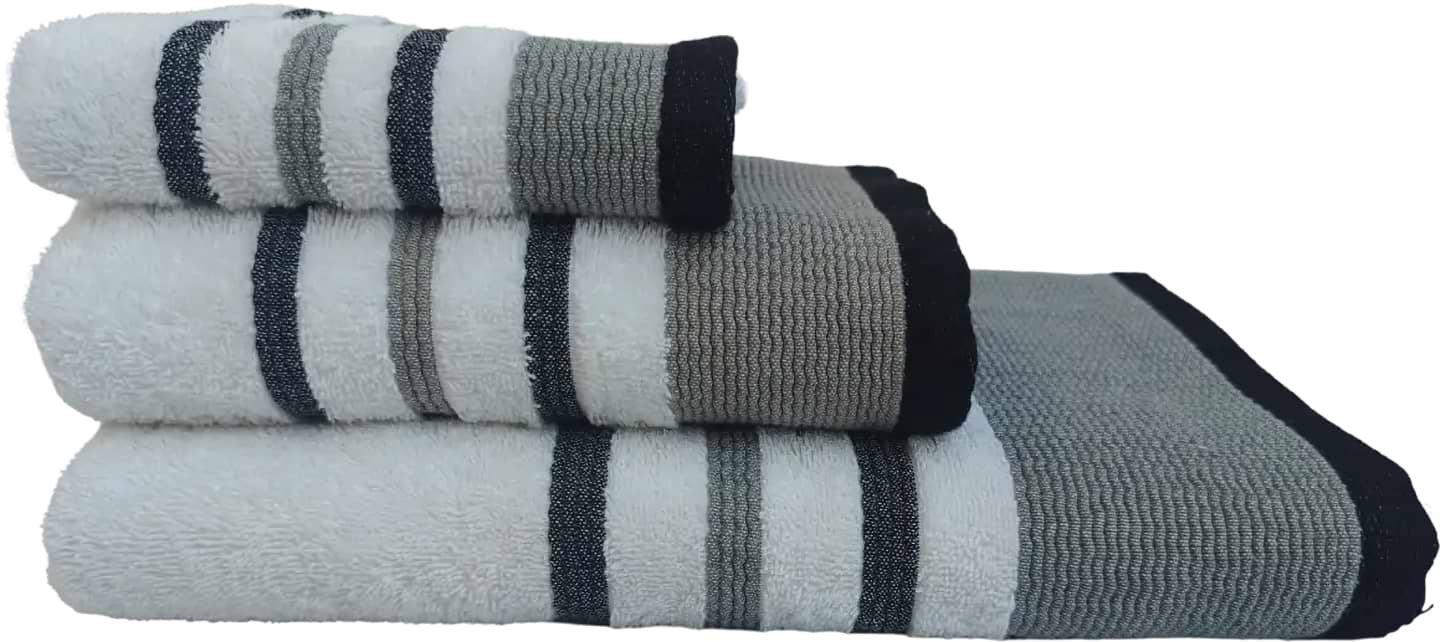 Рушник для обличчя Versailles Каліпсо 50х90 см сірий (VS-T53-5090)