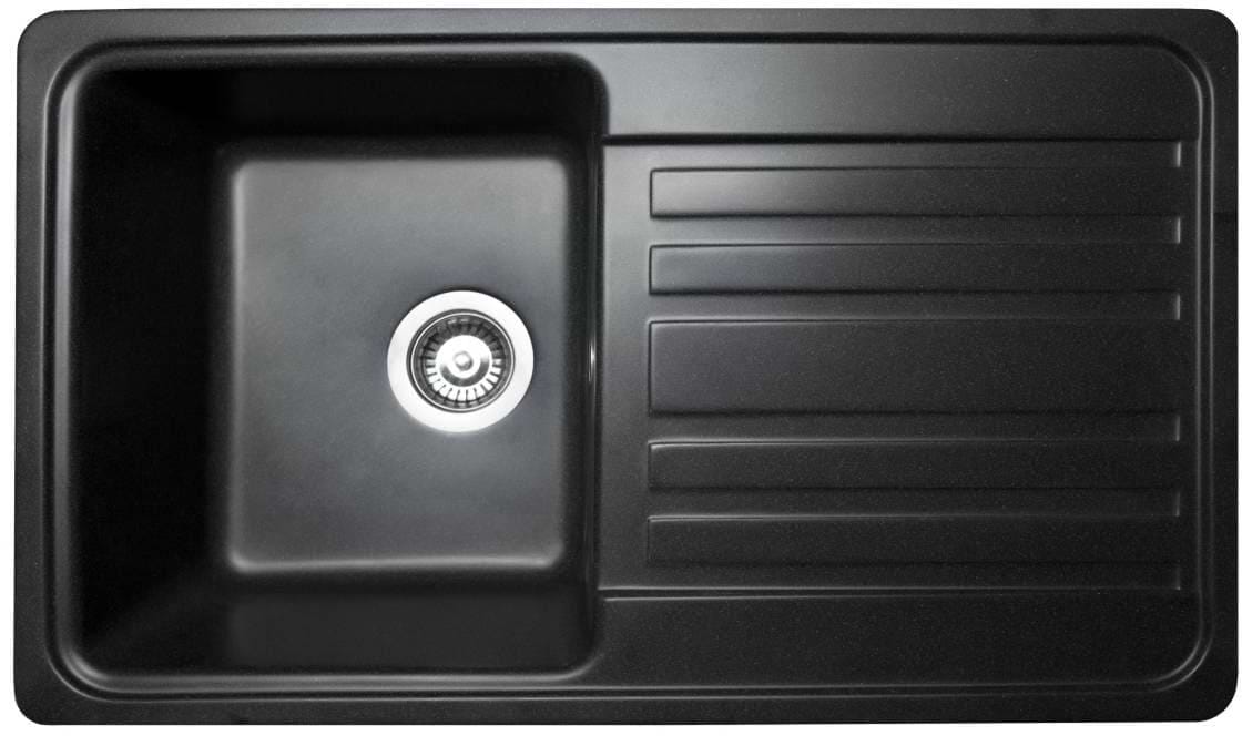 Мойка кухонная Miraggio VERSAL Black Shine