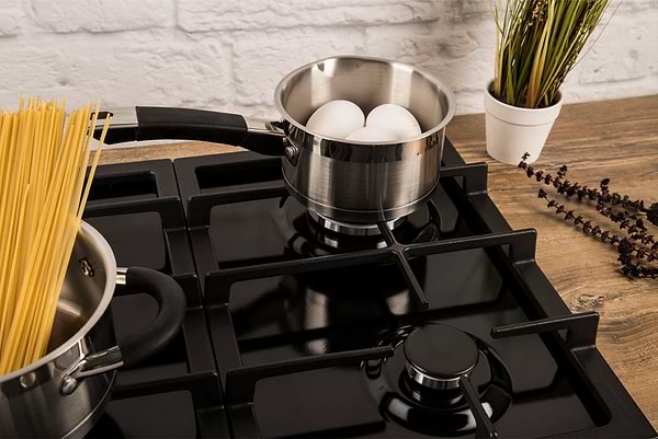 Фото - Духова шафа + варильна поверхня газова Vestfrost BOV67BE + GBHV38C