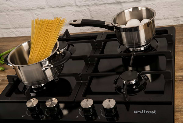 Фото - Духова шафа + варильна поверхня газова Vestfrost BOV67BE + GBHV38C