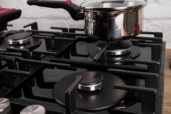 Фото - Уценка - Духовой шкаф + варочная панель газовая Vestfrost OBG869TDT + GOGHV192