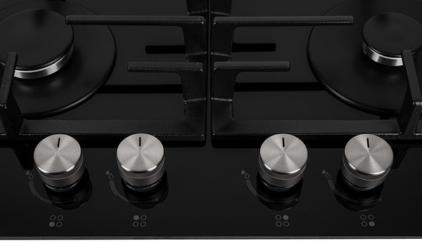 Фото - Уценка - Духовой шкаф + варочная панель газовая Vestfrost OBG869TDT + GOGHV192