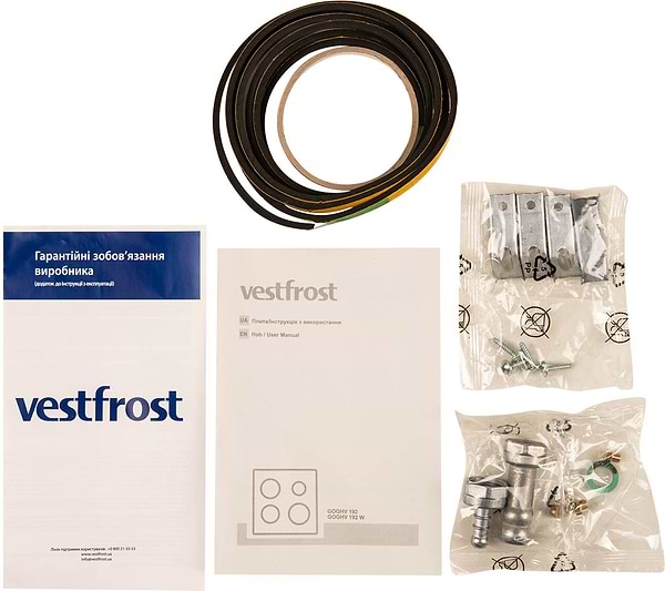 Фото - Варочная панель газовая Vestfrost GOGHV192W