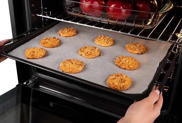 Фото - Уценка - Духовой шкаф + варочная панель газовая Vestfrost OBG869TDT + GOGHV192