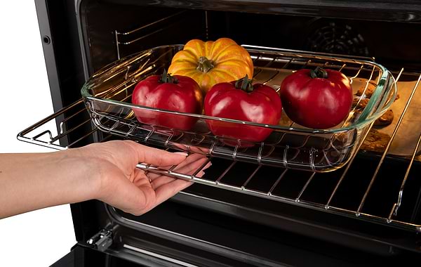 Фото - Уценка - Духовой шкаф + варочная панель газовая Vestfrost OBG869TDT + GOGHV192