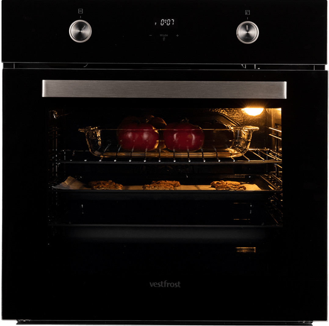 Фото - Уценка - Духовой шкаф + варочная панель газовая Vestfrost OBG869TDT + GOGHV192