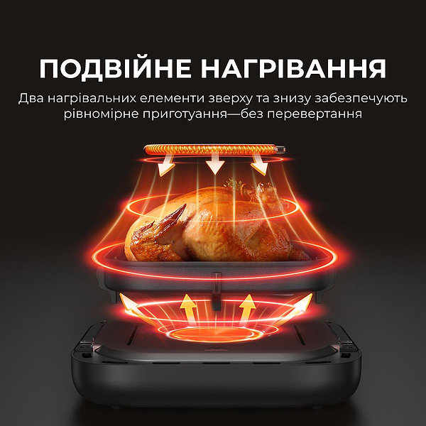 Фото - Мультипіч Mova AeroChef FD10s Pro Black (VFF12A-BL-S)