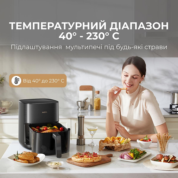 Фото - Мультипіч Mova AeroChef FD10s Pro Black (VFF12A-BL-S)
