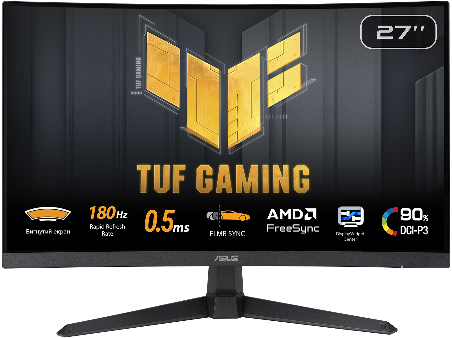 Монітор ігровий Asus TUF Gaming VG27WQ3B - Фото 1