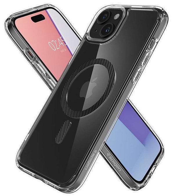 Фото - Чехол для смартфона Spigen for Apple iPhone 15 Plus Ultra Hybrid MagFit, Carbon Fiber (ACS06663)