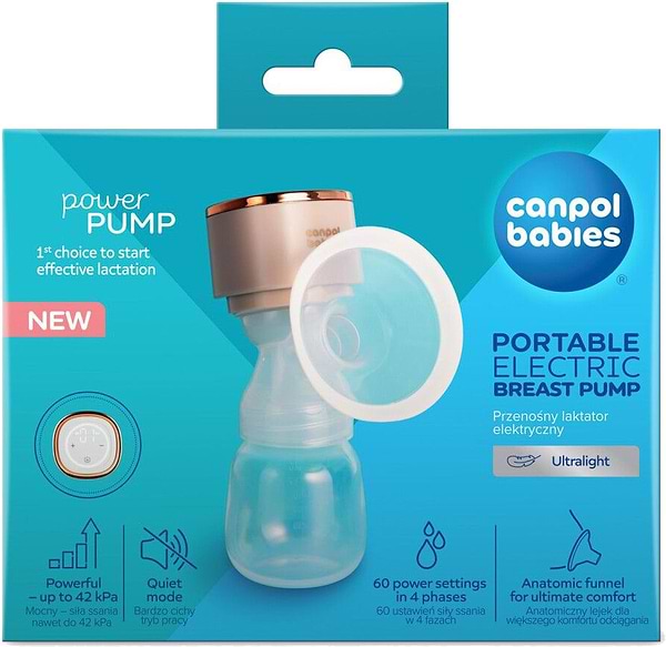 Фото - Електричний молоковідсмоктувач Canpol babies PowerPump (20/107)