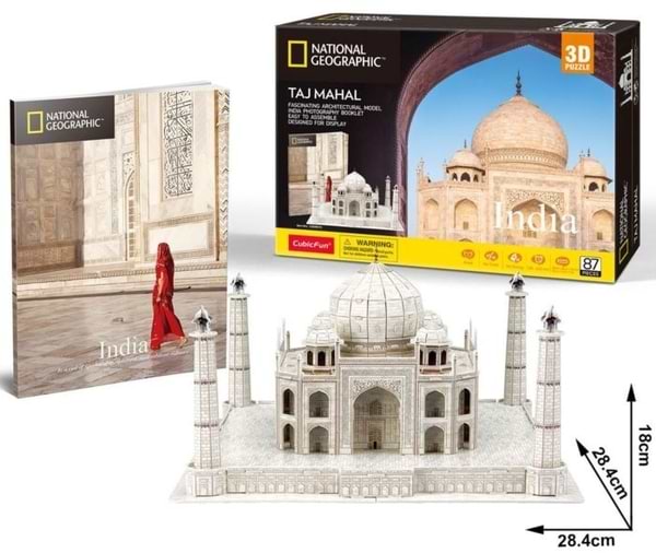 Фото - 3D пазлы Cubic Fun National Geographic "Тадж-Махал" (DS0981h)