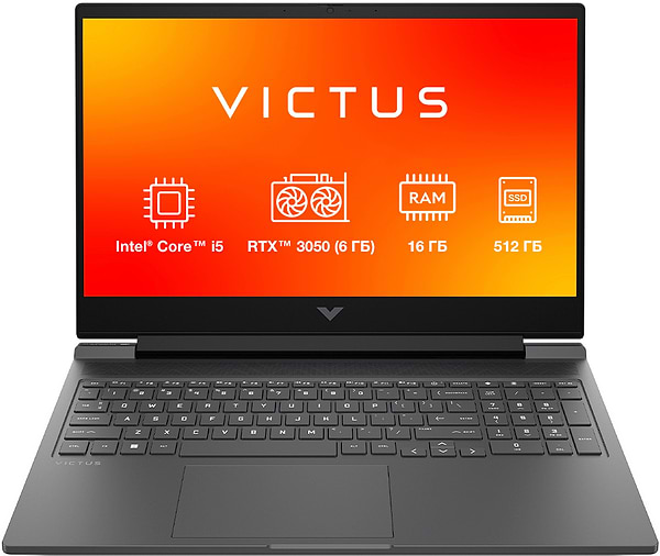 Фото - Ноутбук игровой HP Victus 15-fa2700ua (BF1G9EA) Mica Silver