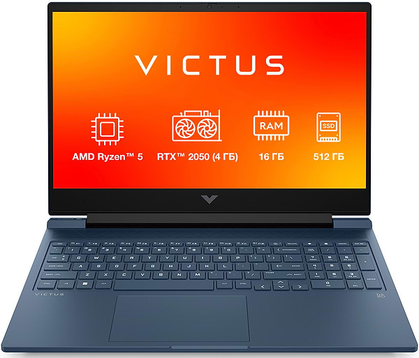 Фото - Ноутбук ігровий HP Victus 15-fb3023ua (BR3E3EA) Mica Silver