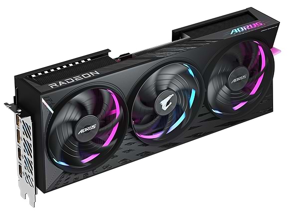 Фото - Видеокарта Gigabyte AMD Radeon RX 9070 XT AORUS ELITE 16G (GV-R9070XTAORUS E-16GD)