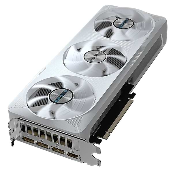 Фото - Відеокарта Gigabyte GeForce RTX 5070 EAGLE OC ICE SFF 12G (GV-N5070EAGLEOC ICE-12GD)