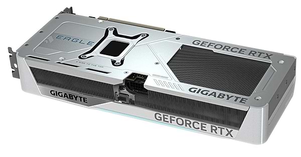 Фото - Відеокарта Gigabyte GeForce RTX 5070 EAGLE OC ICE SFF 12G (GV-N5070EAGLEOC ICE-12GD)