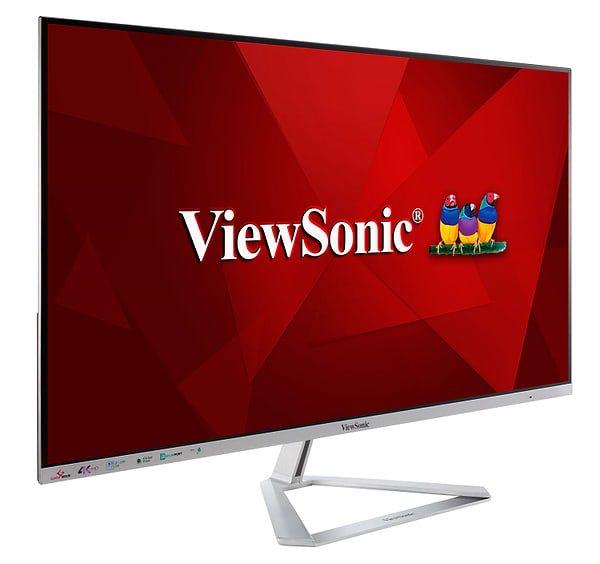 Фото - Монітор Viewsonic VX3276-4K-MHD Silver