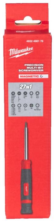 Фото - Викрутка зі змінними бітами Milwaukee 27в1 Multi-Bit (4932498176)