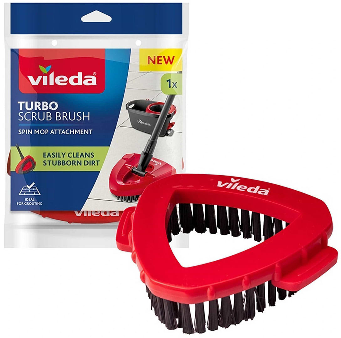 Сменная насадка на швабру Vileda Турбо Щетка (Turbo Brush) 1 шт. (4023103264793)
