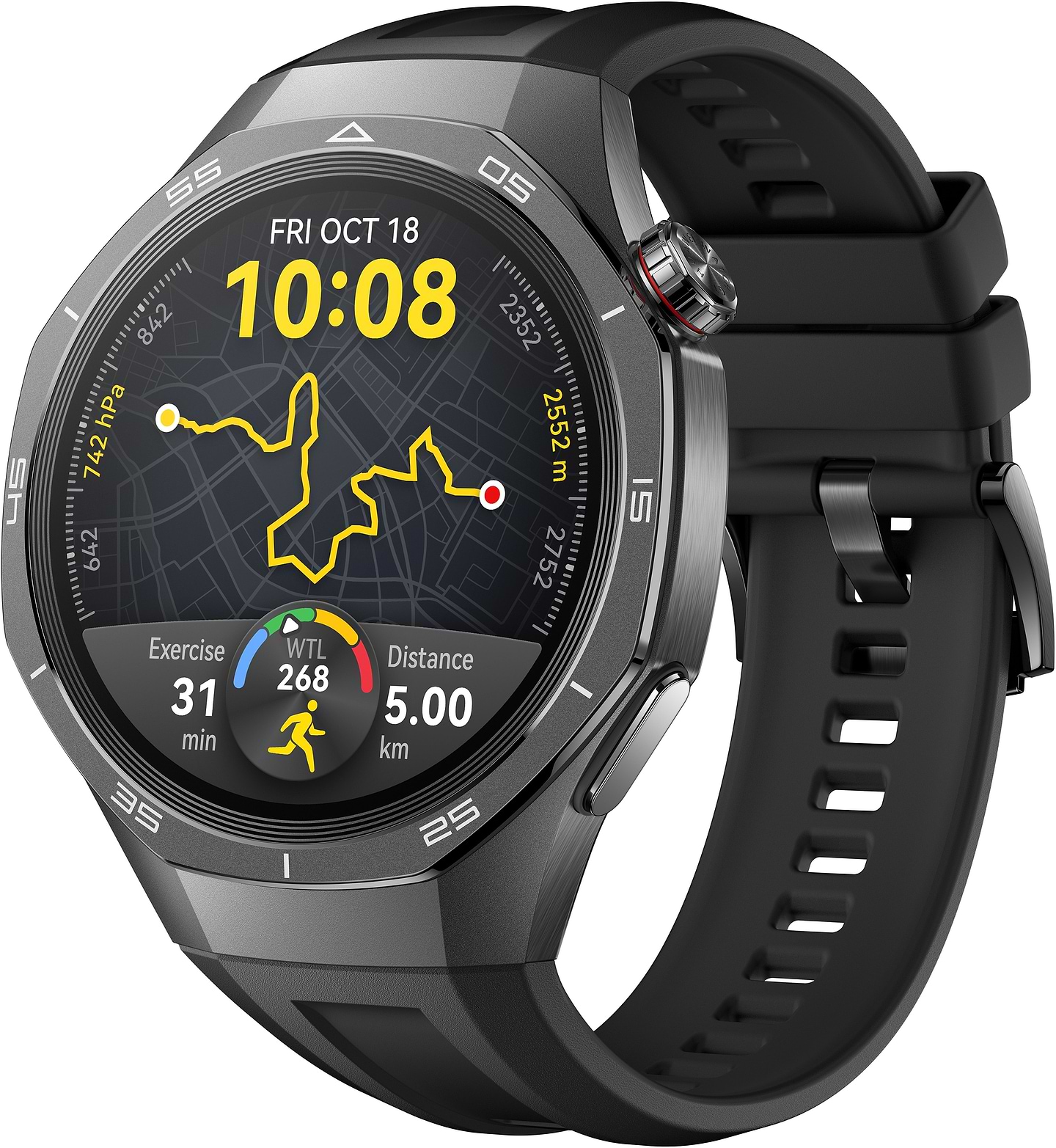 Смарт-часы Huawei Watch GT 5 Pro 46mm Black - Фото 1