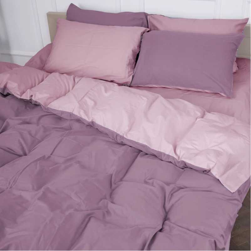 Комплект постельного белья детский MirSon Сатин Violet 0199+0231 110х140 (2200000686930)