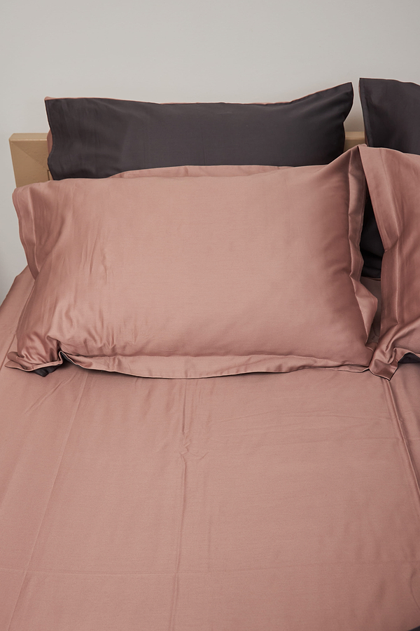 Фото - Комплект постільної білизни Moon&Star King Size 220x240 Violet Satin Premium (MS-820000456)