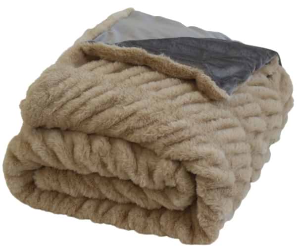 Плед євро SOHO 200х220 см Vip Cream - Фото 1