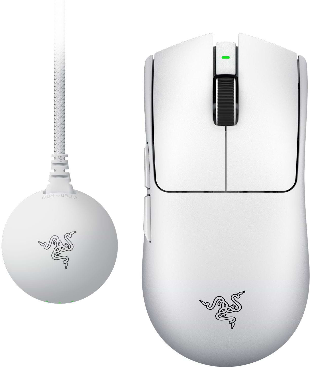 Мышь беспроводная Razer Viper V4 PRO Wireless White (RZ01-05630200-R3G1)