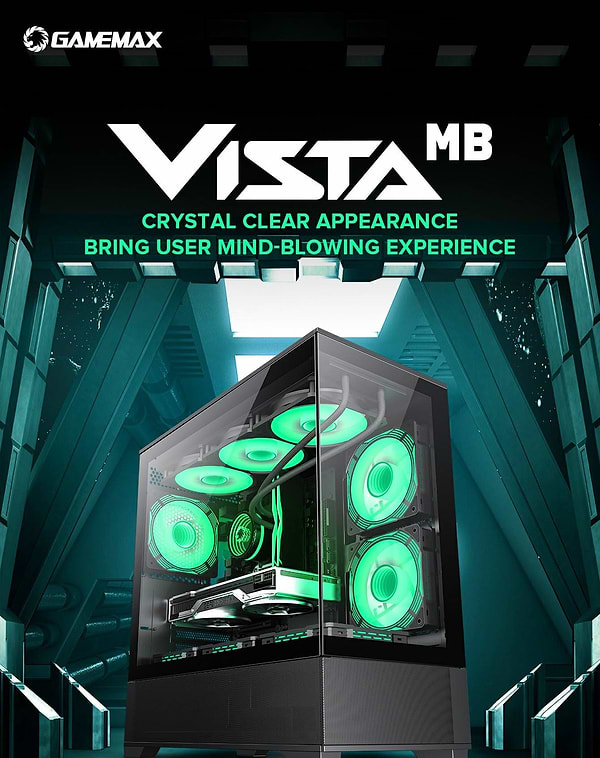 Фото - Корпус Gamemax Vista MB без БП