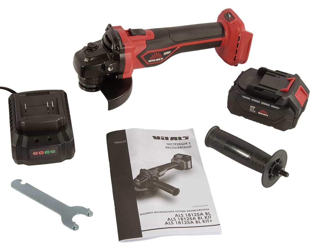 Болгарка VITALS Master ALs 18125a BL kit