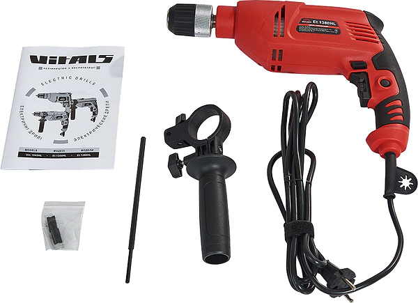 Фото - Електродриль VITALS Master Et1380HL