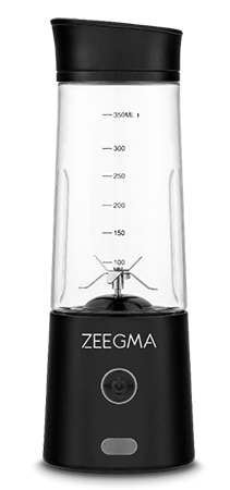 Блендер стаціонарний Zeegma VITAMINE GO BLACK - Фото 1