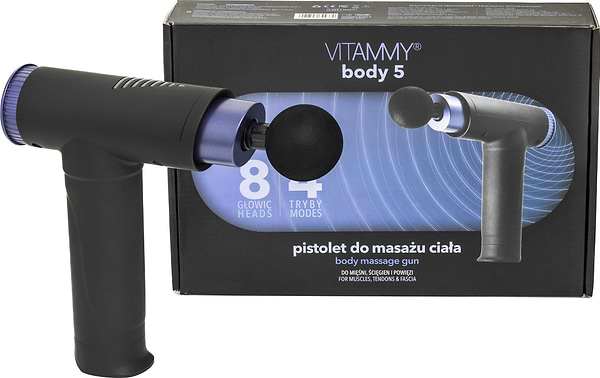Фото - Масажер для тіла Vitammy body 5 чорно-фіолетового кольору (VTMB5BF)