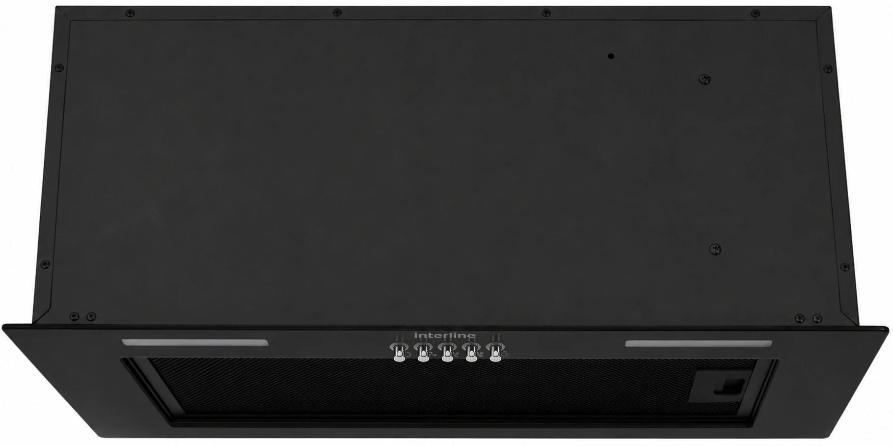 Вытяжка встраиваемая Interline BASIC Glass BL A/60/PB