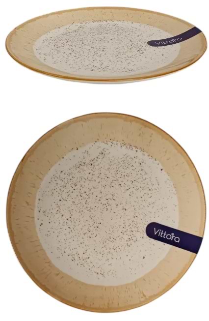 Тарелка десертная Vittora Аполлон 203 мм (VT-P-1203AP)
