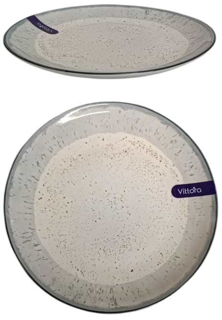 Тарелка обеденная Vittora Артемида 254 мм (VT-P-1254AR)