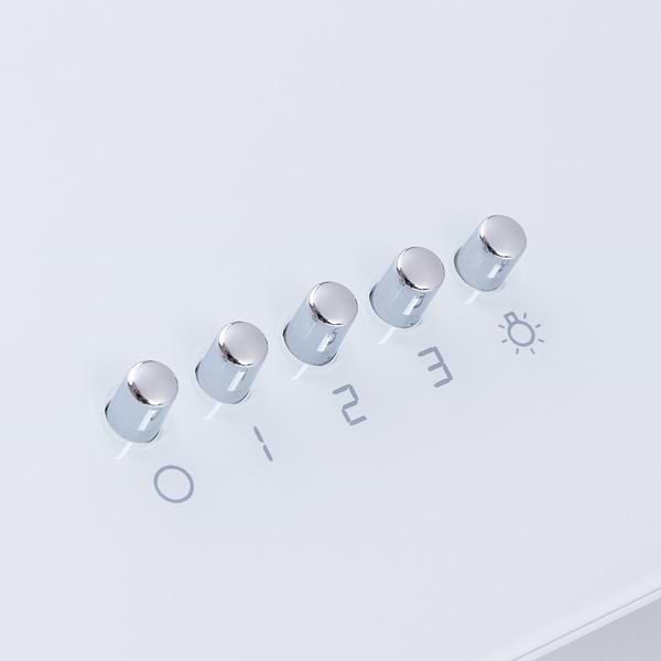Фото - Витяжка декоративна Minola HDN 5222 WH/INOX 700 LED